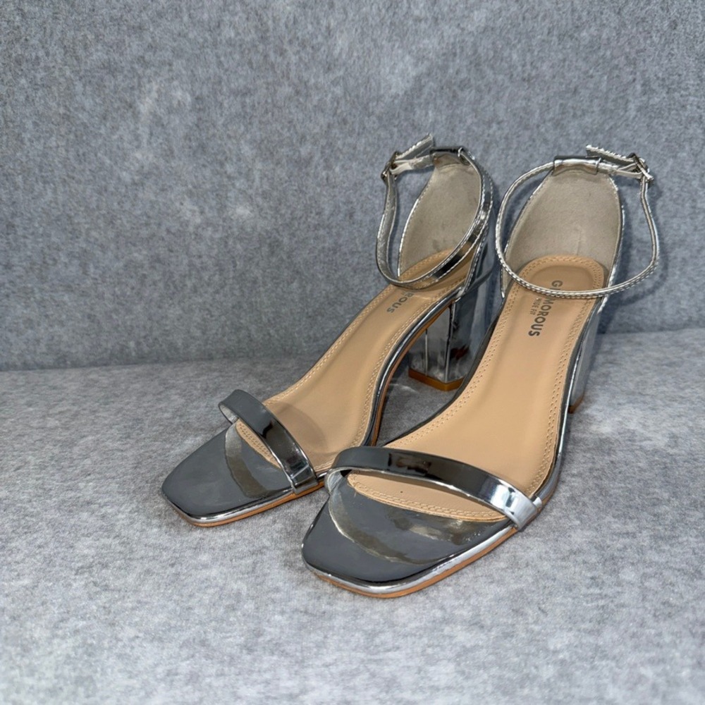 Women Heel Sandals Y2K Platform Chunky Block Ankle Strap Open Toe Party Sandals